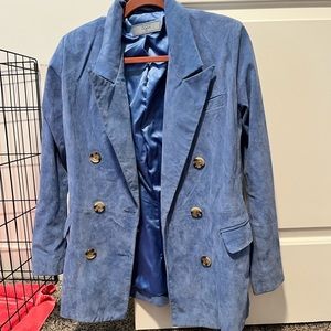 Blank NYC Suede Blazer